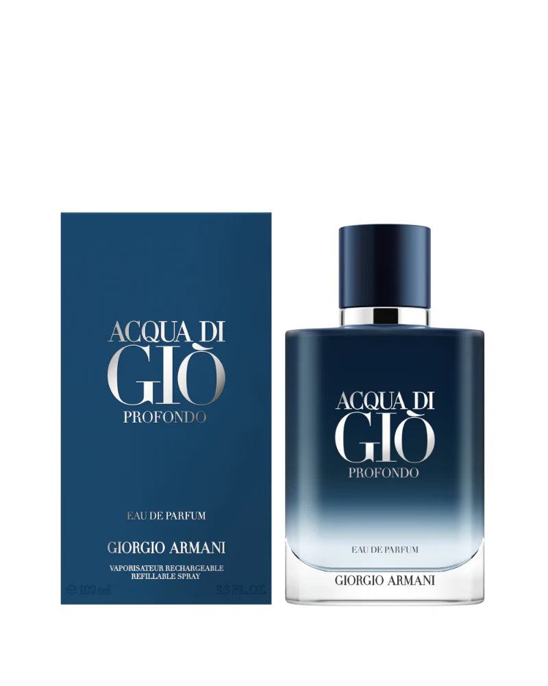 Acqua Di Gio Profondo by Giorgio Armani Eau De Parfum Spray 4.2 oz for Men