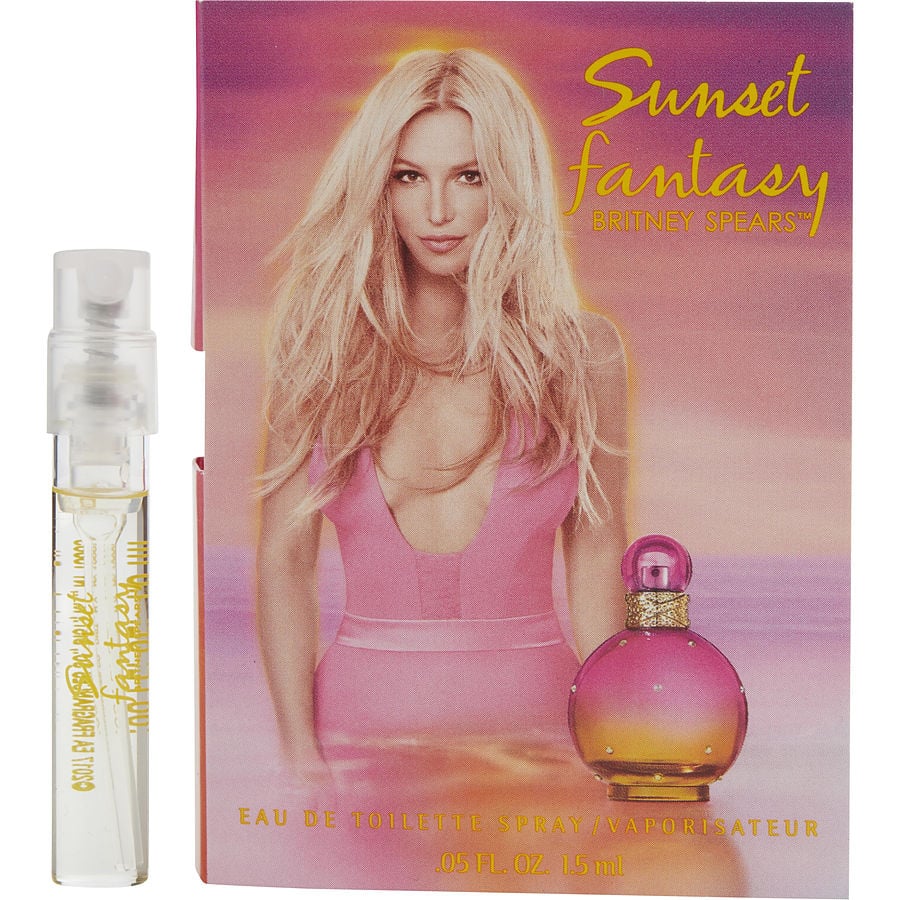 Britney Spears Sunset Fantasy Eau De Toilette 1.5ml (Discontinued, Rare)