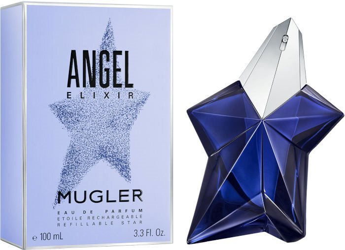 Thierry Mugler Angel Elixir Eau De Parfum Spray Refillable Star 100ml
