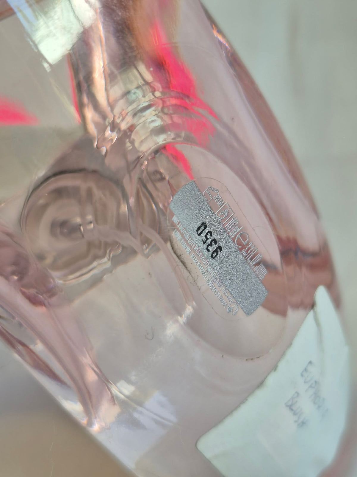Calvin Klein Euphoria Blush Eau De Parfum Spray 100ml (Unboxed, 90% Full, Discontinued, Rare)