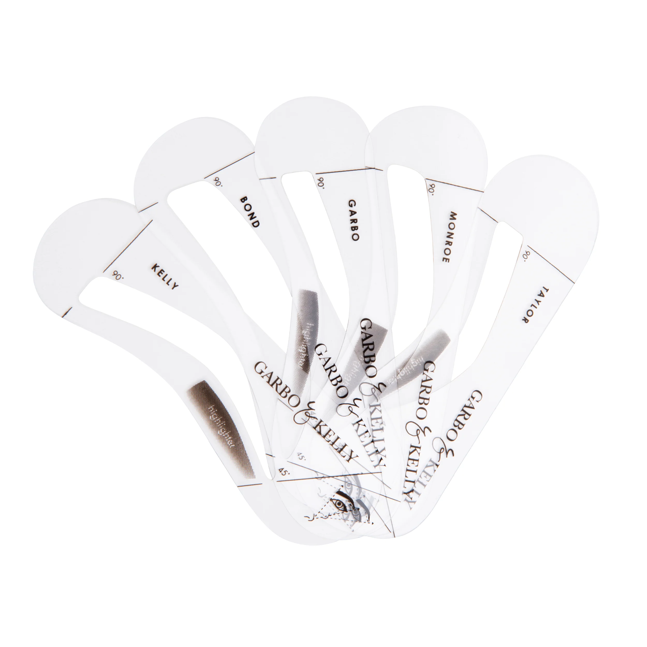 Garbo & Kelly Brow Guides
