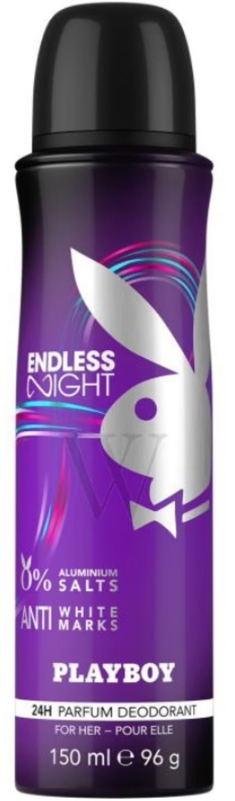 Playboy Endless Night For Her 24H Parfum Deodorant 150ml (Discontinued)