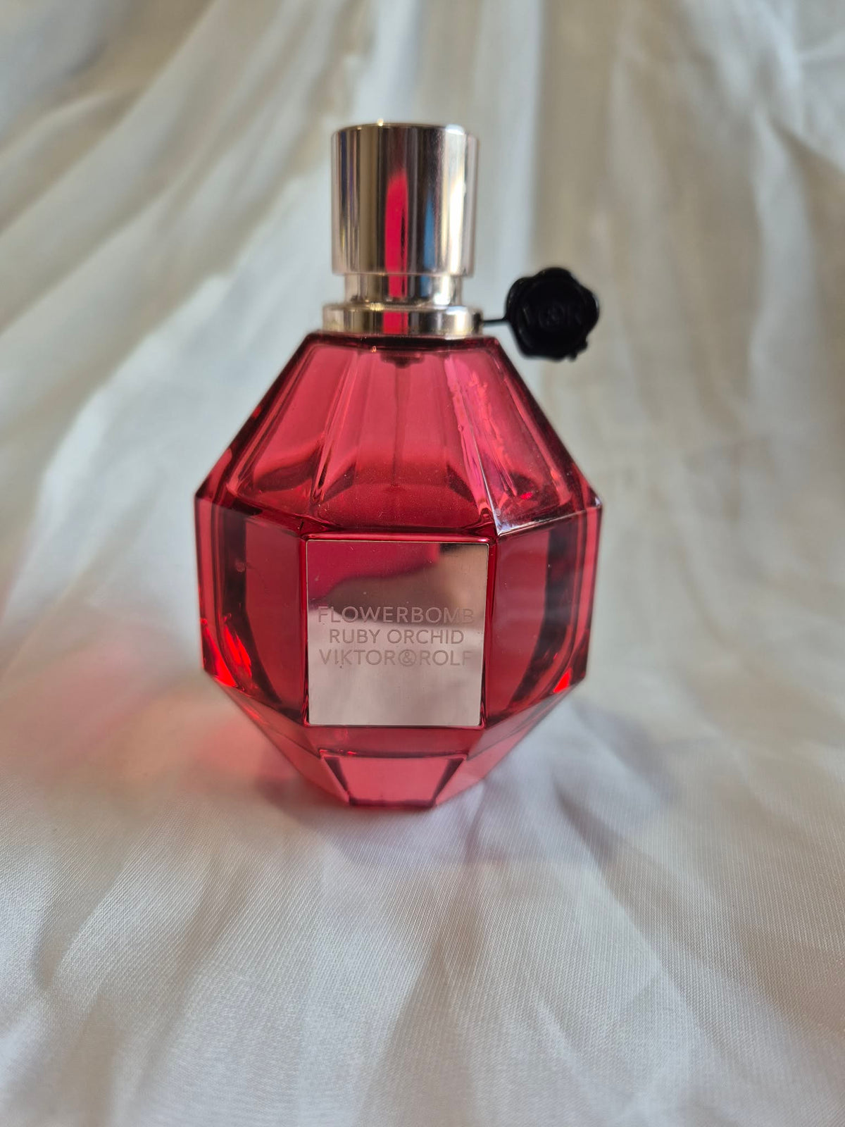 Viktor & Rolf Flowerbomb Ruby Orchid Eau De Parfum Spray 100ml (75% Full, Unboxed)
