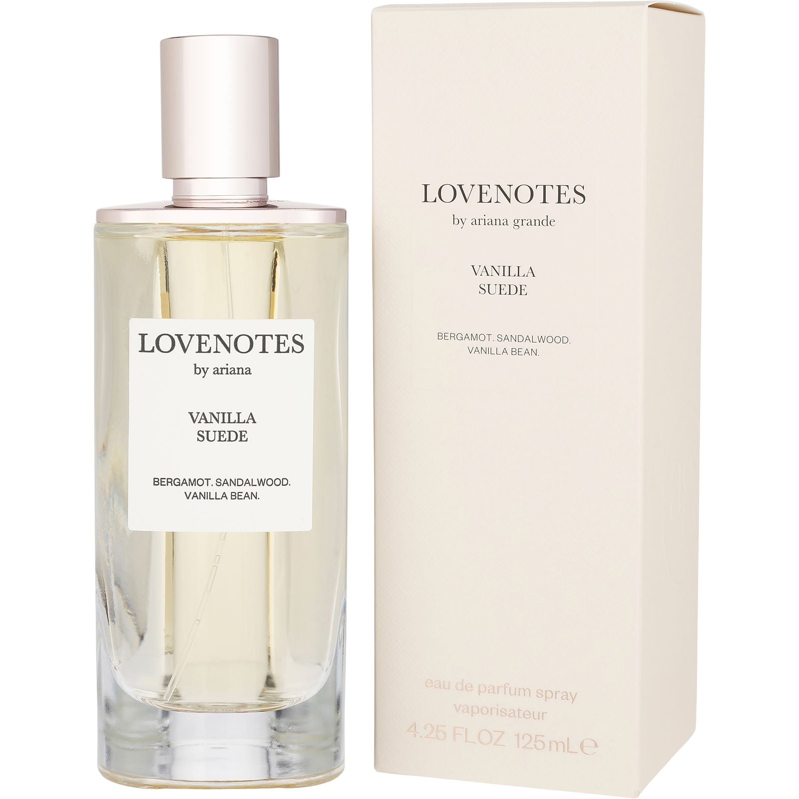 Lovenotes By Ariana Grande Vanilla Suede Eau De Parfum Spray 125ml