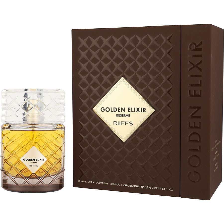 Riiffs Golden Elixir Reserve Extrait De Parfum Spray 100ml (Unisex)
