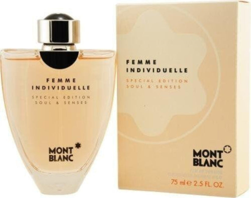 Mont Blanc Femme Individuelle Special Edition Soul and Senses EDT 75ml Rare