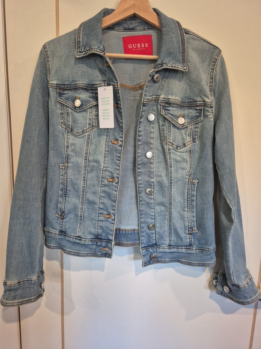 Guess Blue Denim Jacket Size S0