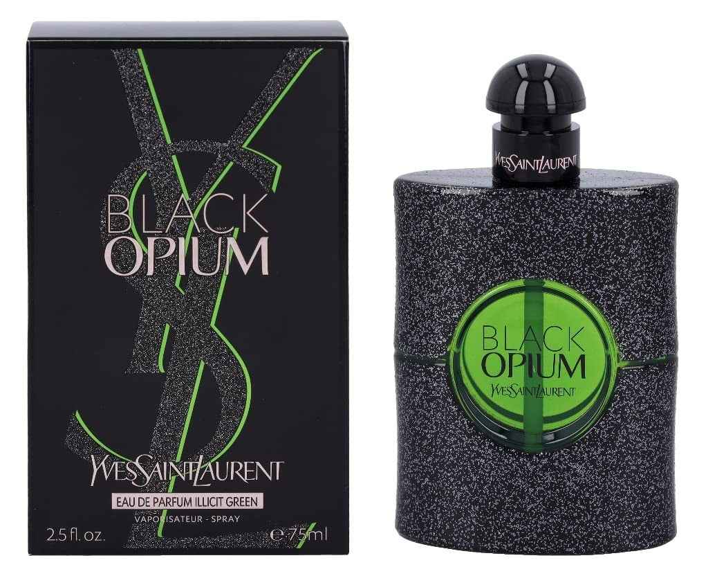 Yves Saint Laurent Black Opium Eau De Parfum Illicit Green Spray 75ml