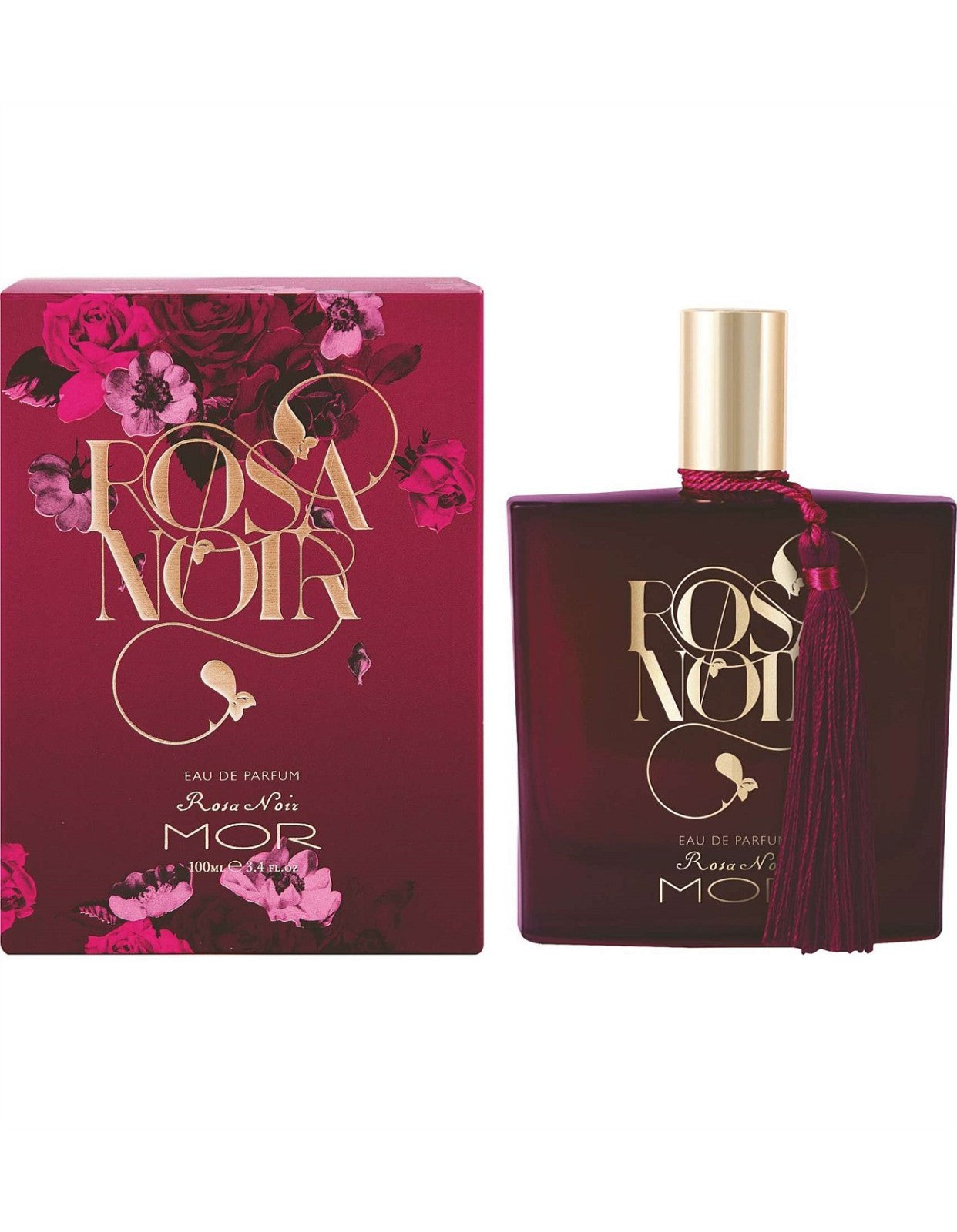 Mor Rosa Noir Eau De Parfum Spray 100ml Discontinued Rare Made In Australia
