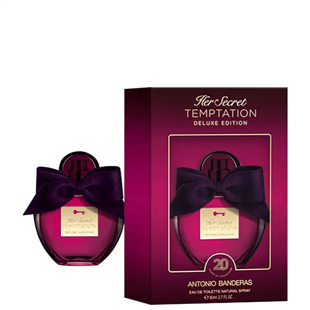 Antonio Banderas Her Secret Temptation Deluxe Edition Eau de Toilette Spray 80ml