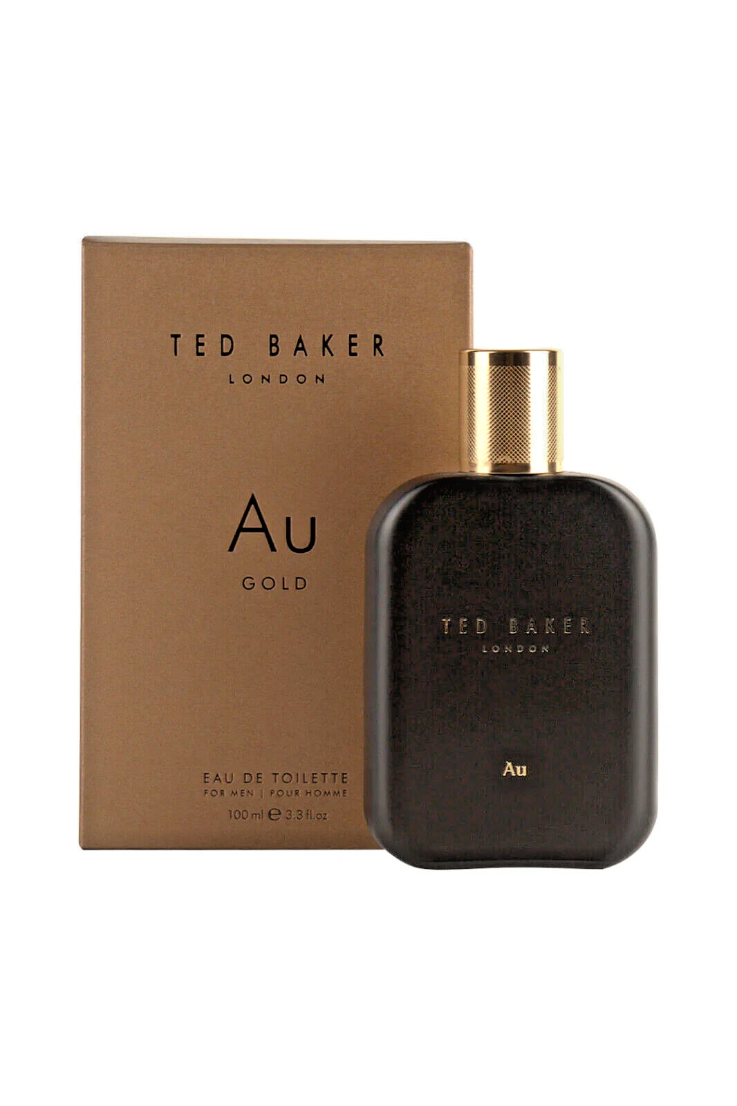 Ted Baker Au Gold Eau De Toilette Men Spray 100ml Discontinued Rare
