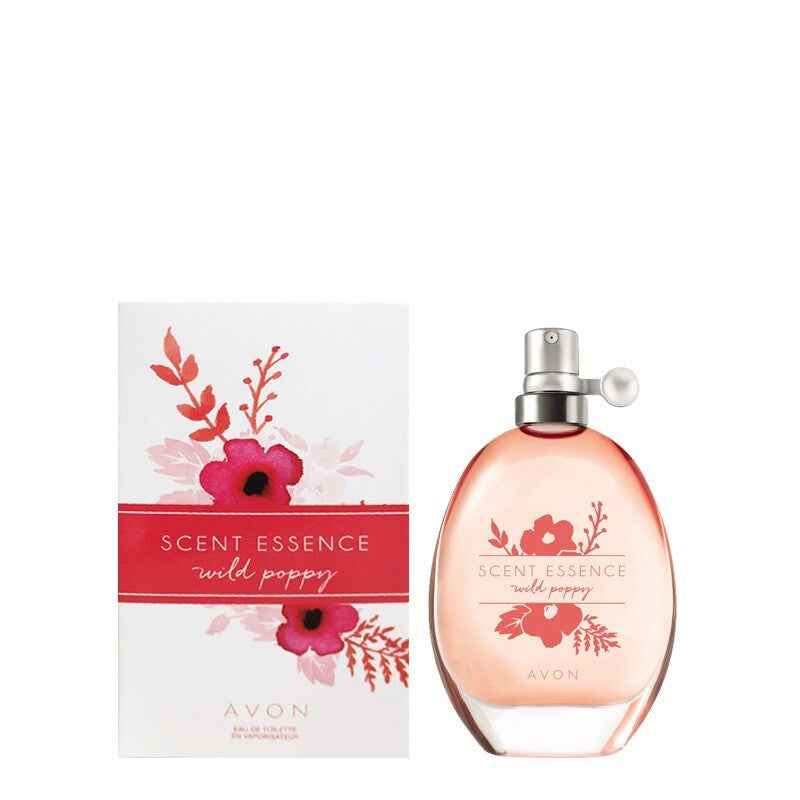 Avon Scent Essence Wild Poppy Eau De Toilette Spray 50ml