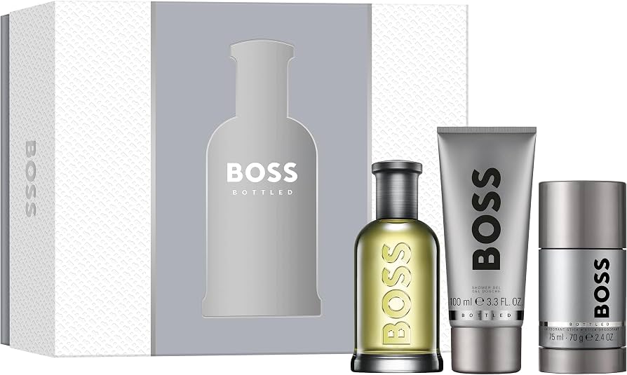 Hugo Boss Bottled Eau De Toilette 100ml + SG 100ml + Deodorant Stick Gift Set