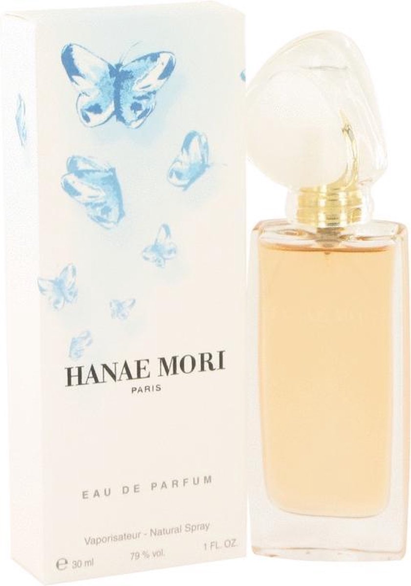 Hanae Mori Butterfly Eau De Parfum Spray 30ml (Blue Butterfly, Unboxed, Discontinued, Rare)