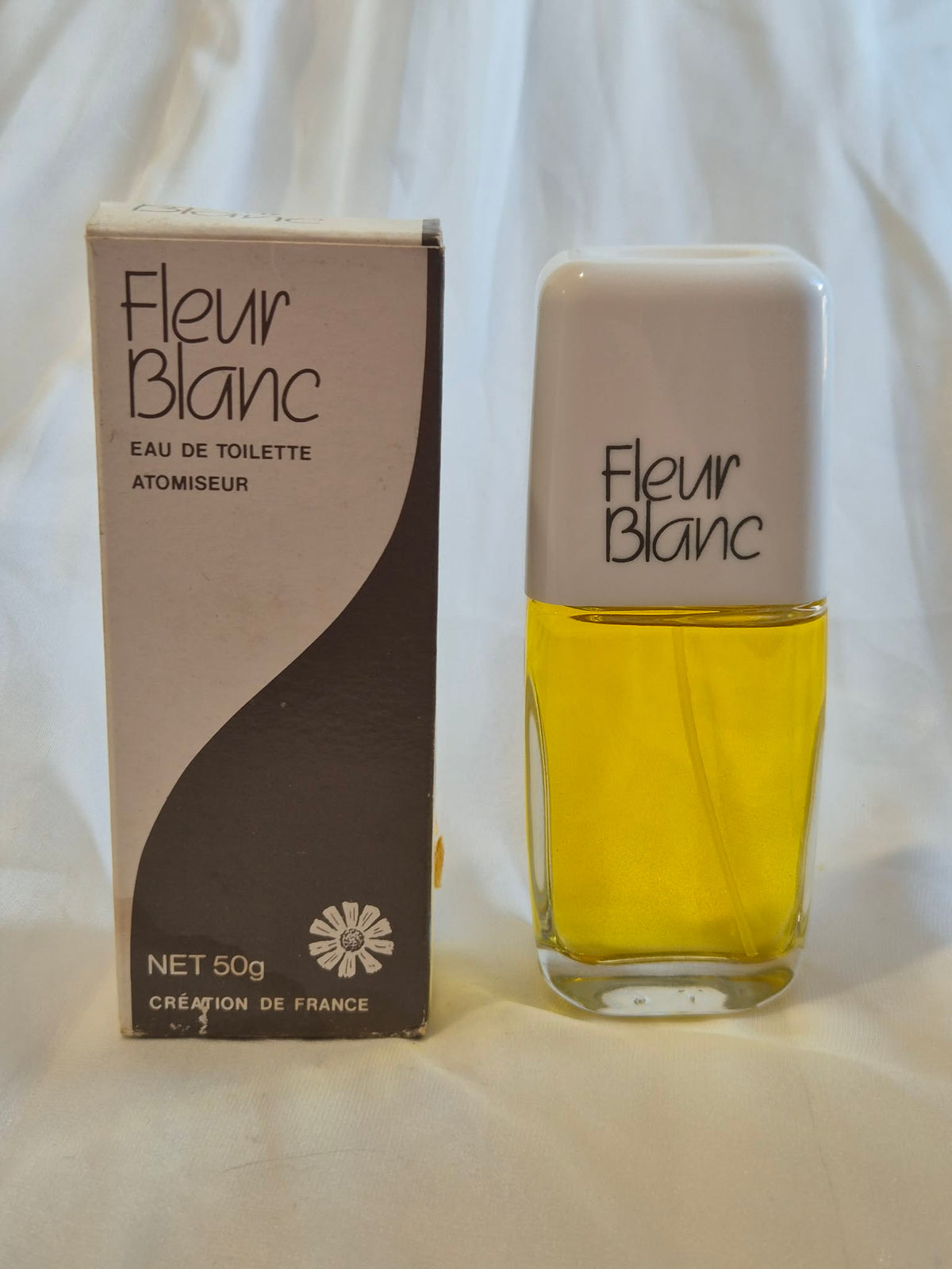 Vintage French Perfume Fleur Blanc by Nouvelles Esthetiques Eau De Toilette Spray 50ml (Discontinued, Rare)