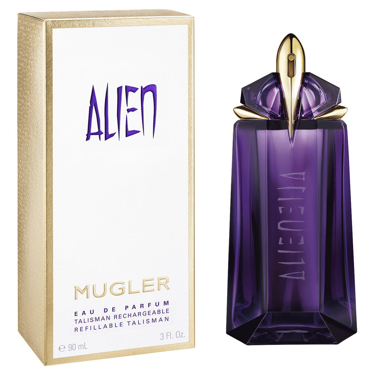 Thierry Mugler Alien Woman Eau De Parfum Refillable Talisman Spray 90ml