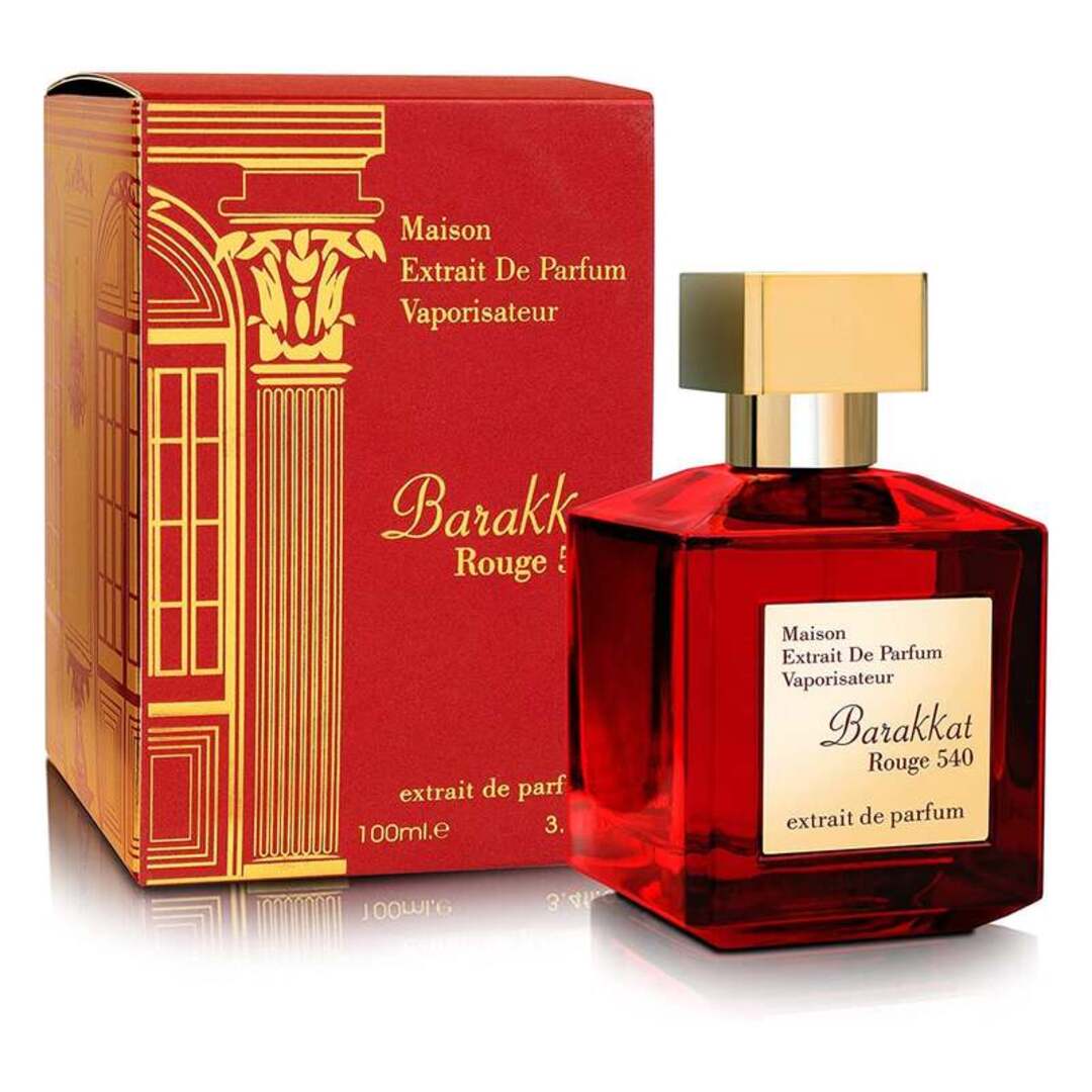 Fragrance World Barakkat Rouge 540 Extrait De Parfum Spray 100ml Unisex