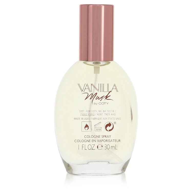 Vanilla Musk by Coty Cologne Spray (unboxed) 1 oz for Women