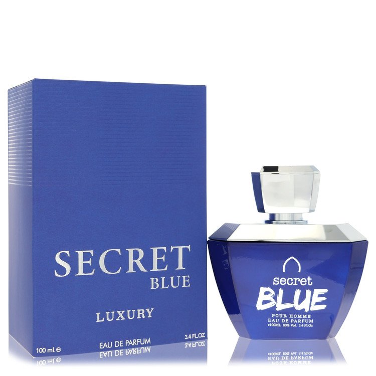Khalis Secret Blue Luxury Collection by Khalis Eau De Parfum Spray 3.4 oz for Men