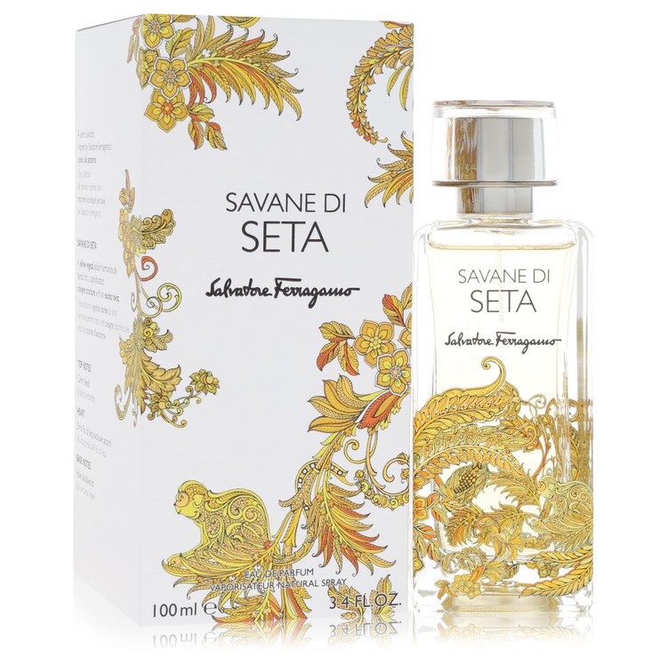 Salvatore Ferragamo Savane Di Seta by Salvatore Ferragamo Eau De Parfum Spray (Unisex) 3.4 oz for Men