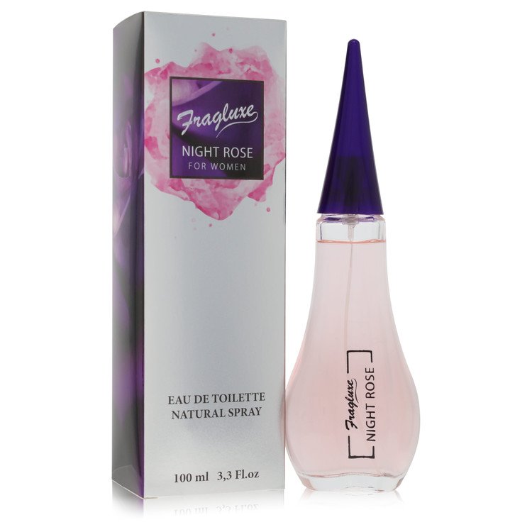 Fragluxe Night Rose by Fragluxe Eau De Toilette Spray 3.3 oz for Women