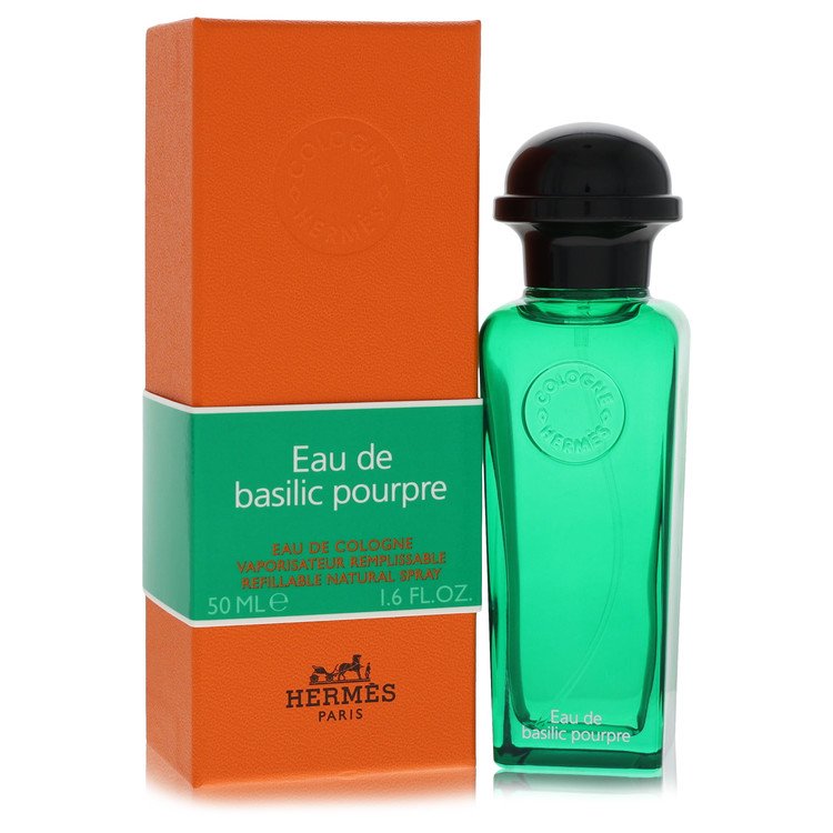 Eau De Basilic Pourpre by Hermes Eau De Parfum Refillable Spray (Unisex) 1.6 oz for Women