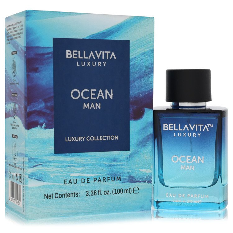Bellavita Luxury Ocean by Bellavita Eau De Parfum Spray 3.38 oz for Men