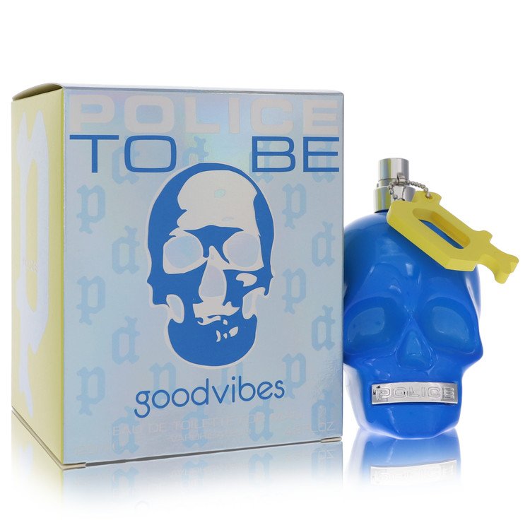 Police To Be Good Vibes by Police Colognes Eau De Toilette Spray (Tester) 4.2 oz for Men