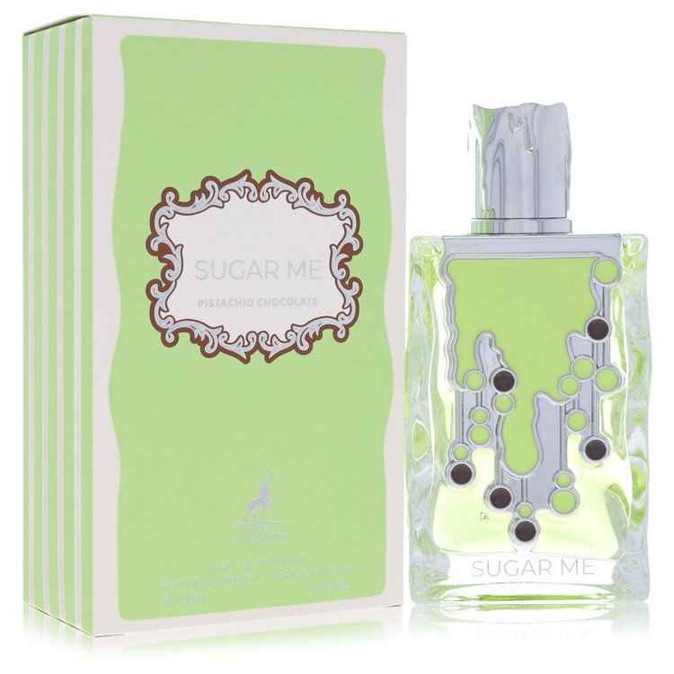 Maison Alhambra Sugar Me Pistachio Chocolate by Maison Alhambra Eau De Parfum Spray (Unisex) 3.4 oz for Women