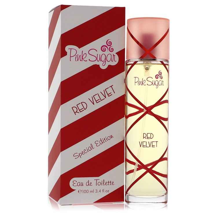 Pink Sugar Red Velvet by Aquolina Eau De Toilette Spray (Tester) 3.4 oz for Women