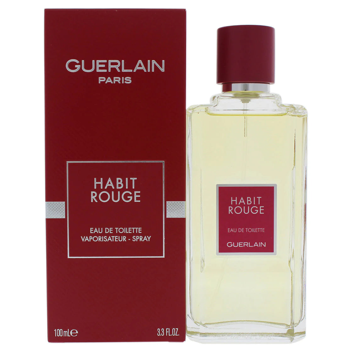 Guerlain Habit Rouge Men Eau De Toilette 100ml