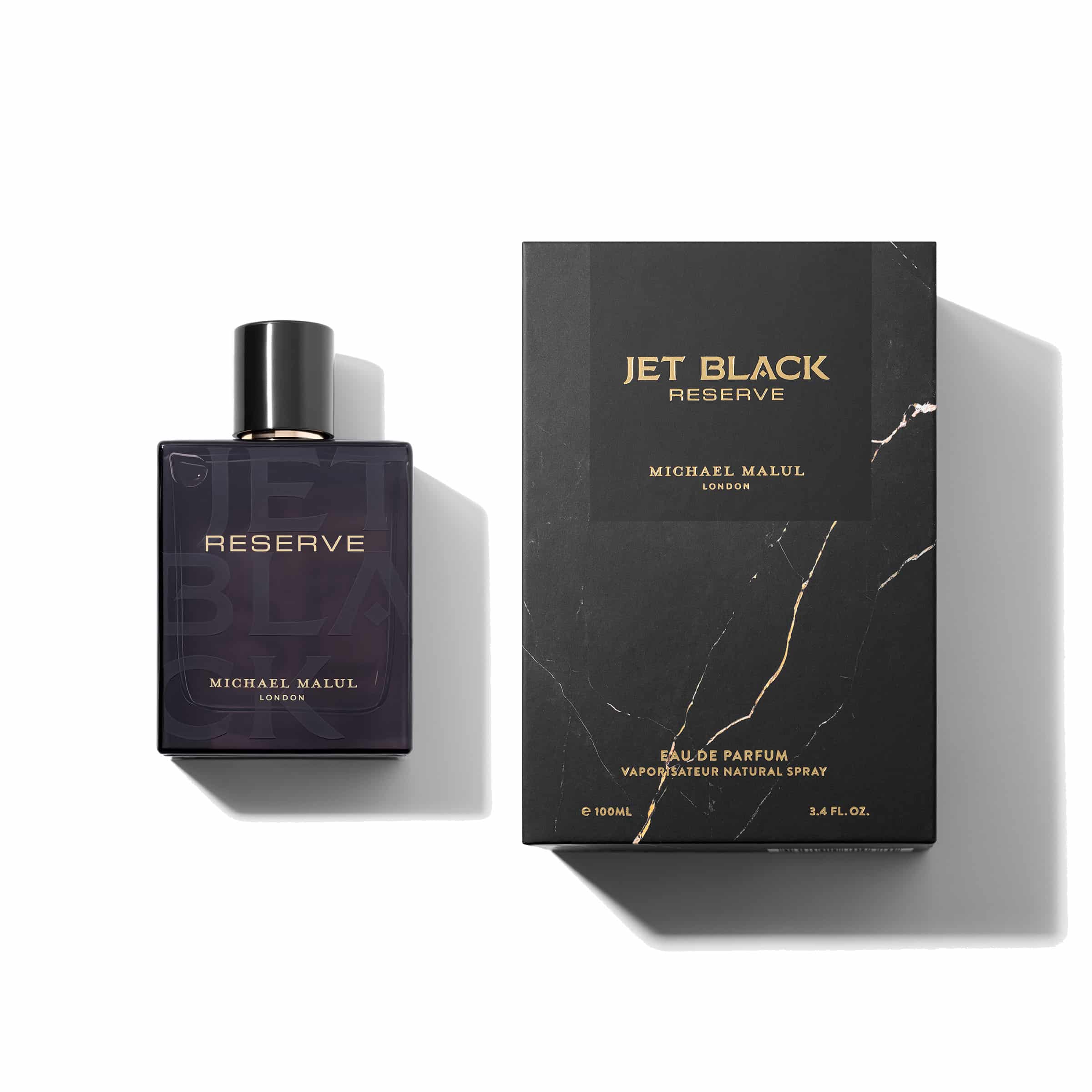 Michael Malul London Jet Black Reserve Eau De Parfum Spray 100ml Men