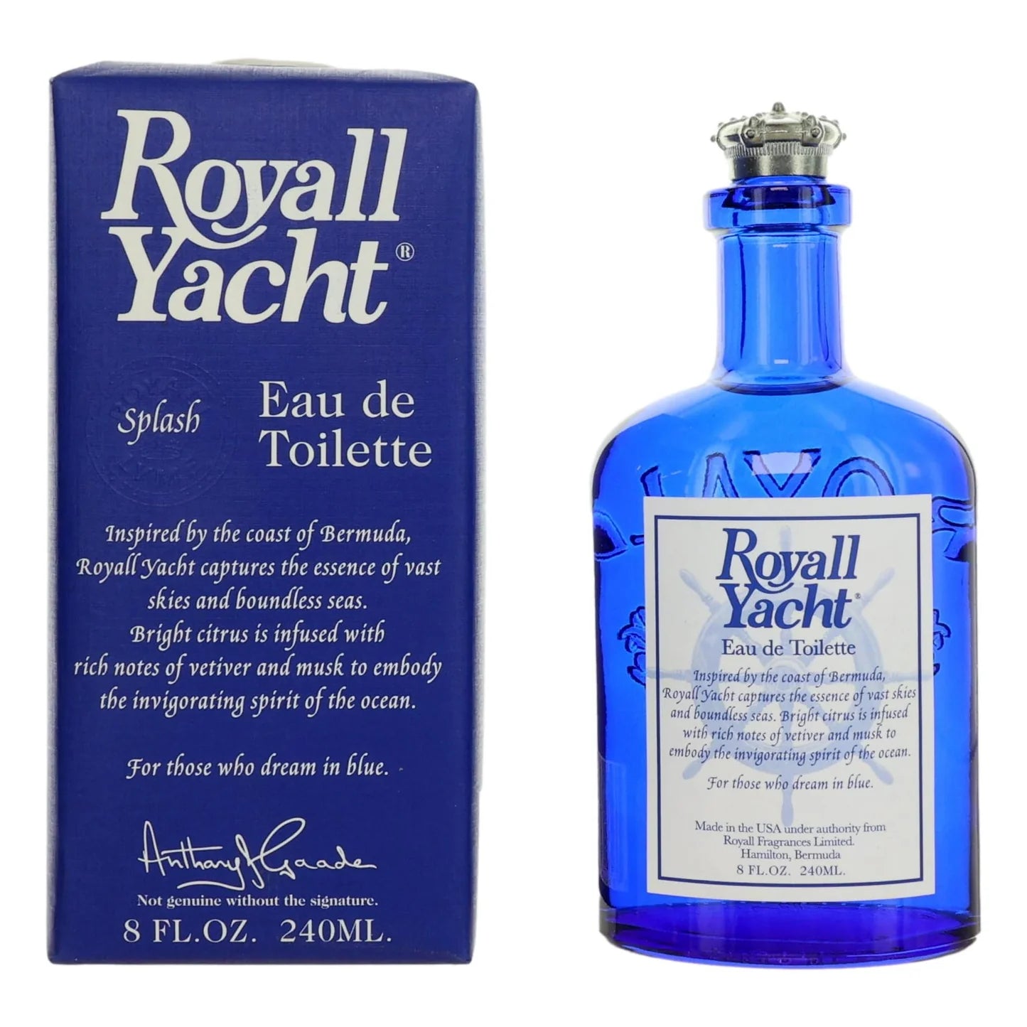 Royall Lyme Bermuda Royall Yacht Eau De Toilette Splash 240ml