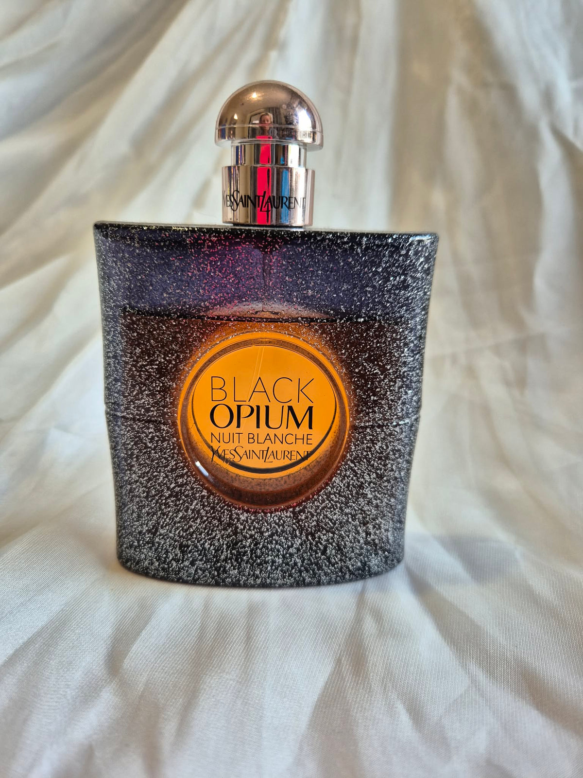 Yves Saint Laurent Black Opium Nuit Blanche Eau De Parfum Spray 90ml (85% Full, Unboxed, Discontinued, Rare)