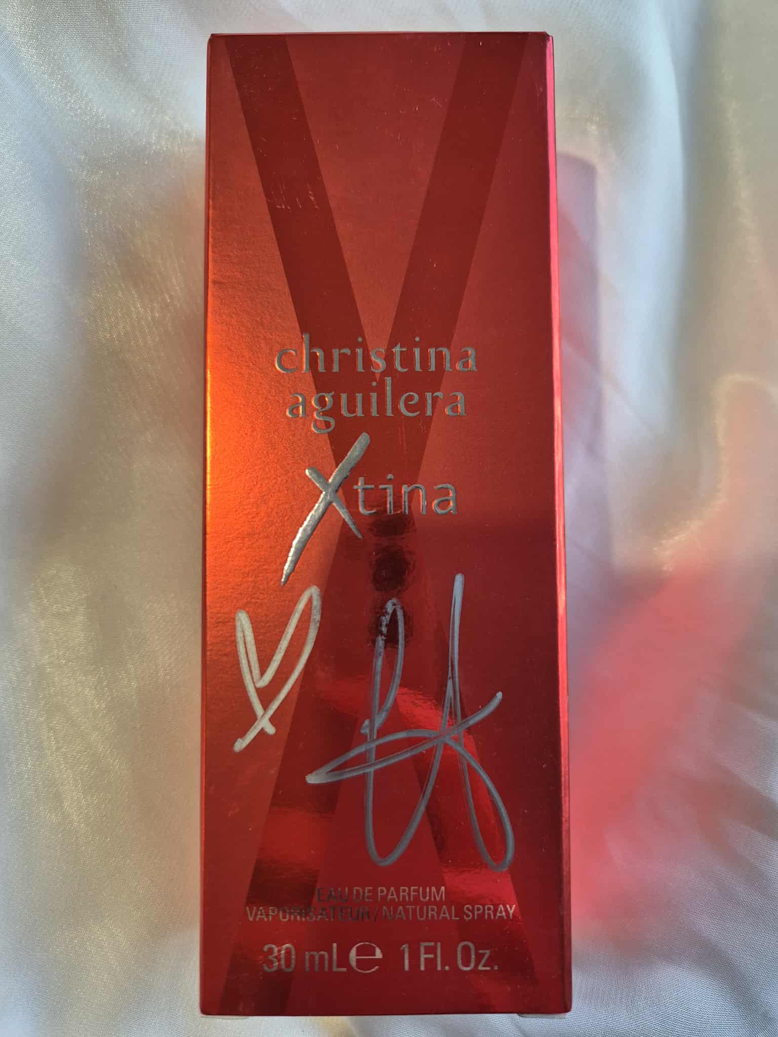 SIGNED Christina Aguilera Xtina Eau De Parfum Spray 30ml
