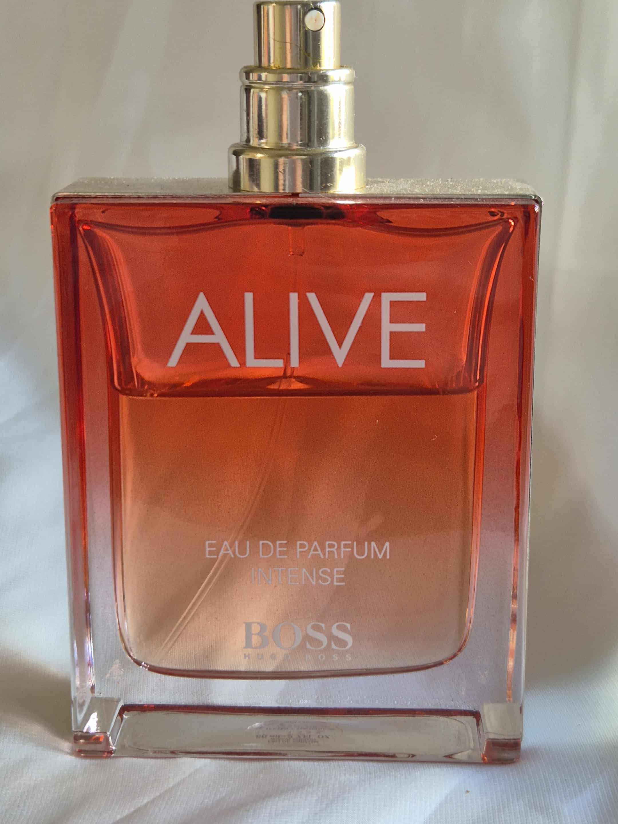 Hugo Boss Alive Eau De Parfum Intense Spray 80ml (70% Full, No Lid Unboxed, Discontinued)