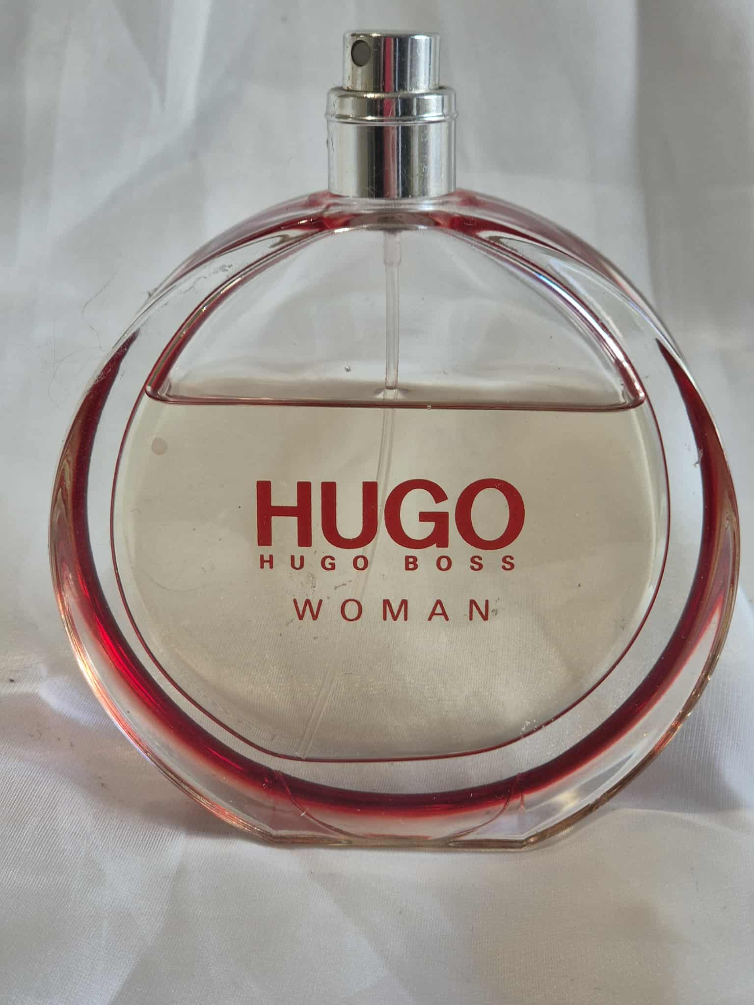 Hugo Boss Hugo Woman Eau De Parfum Spray 75ml (80% Full, Unboxed, No Lid, Discontinued)