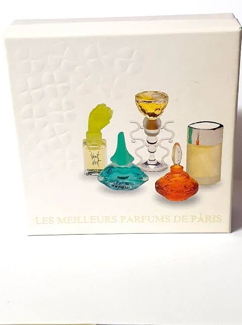 Les Meilleurs Parfums De Paris XS Pour Elle, Vent Vert, Ohlala, Fantasme Eau De Toilette 5 Piece Mini Gift Set (Discontinued, Rare)