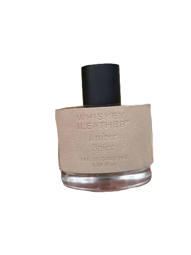 Whiskey and Leather Amber Spice Eau De Cologne Spray 100ml (Unboxed)