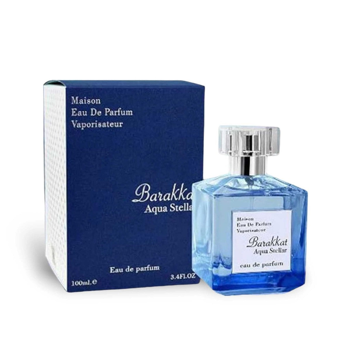 Fragrance World Barakkat Aqua Stellar Eau De Parfum Spray 100ml Unisex
