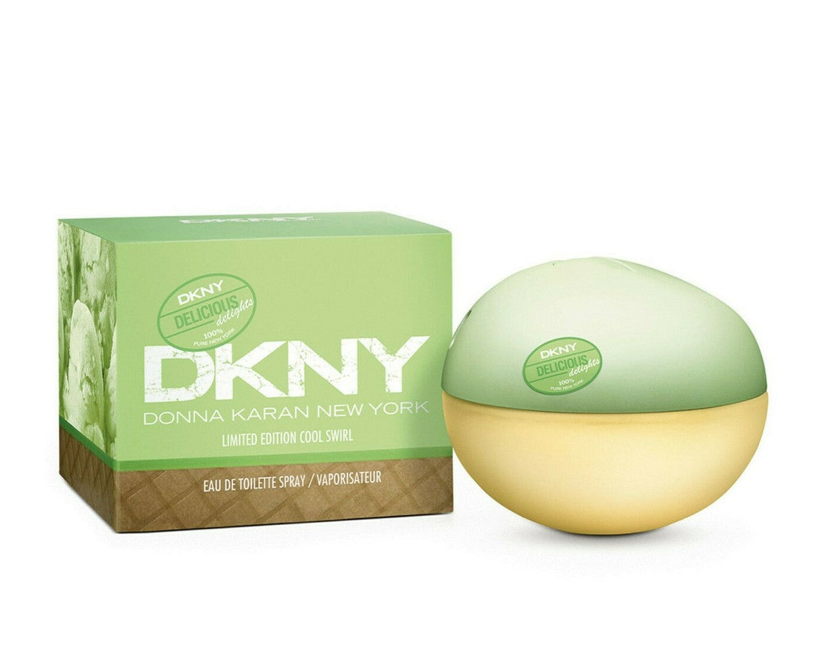 DKNY Delicious Delights Limited Edition Cool Swirl Eau De Toilette 50ml (Discontinued, Rare)