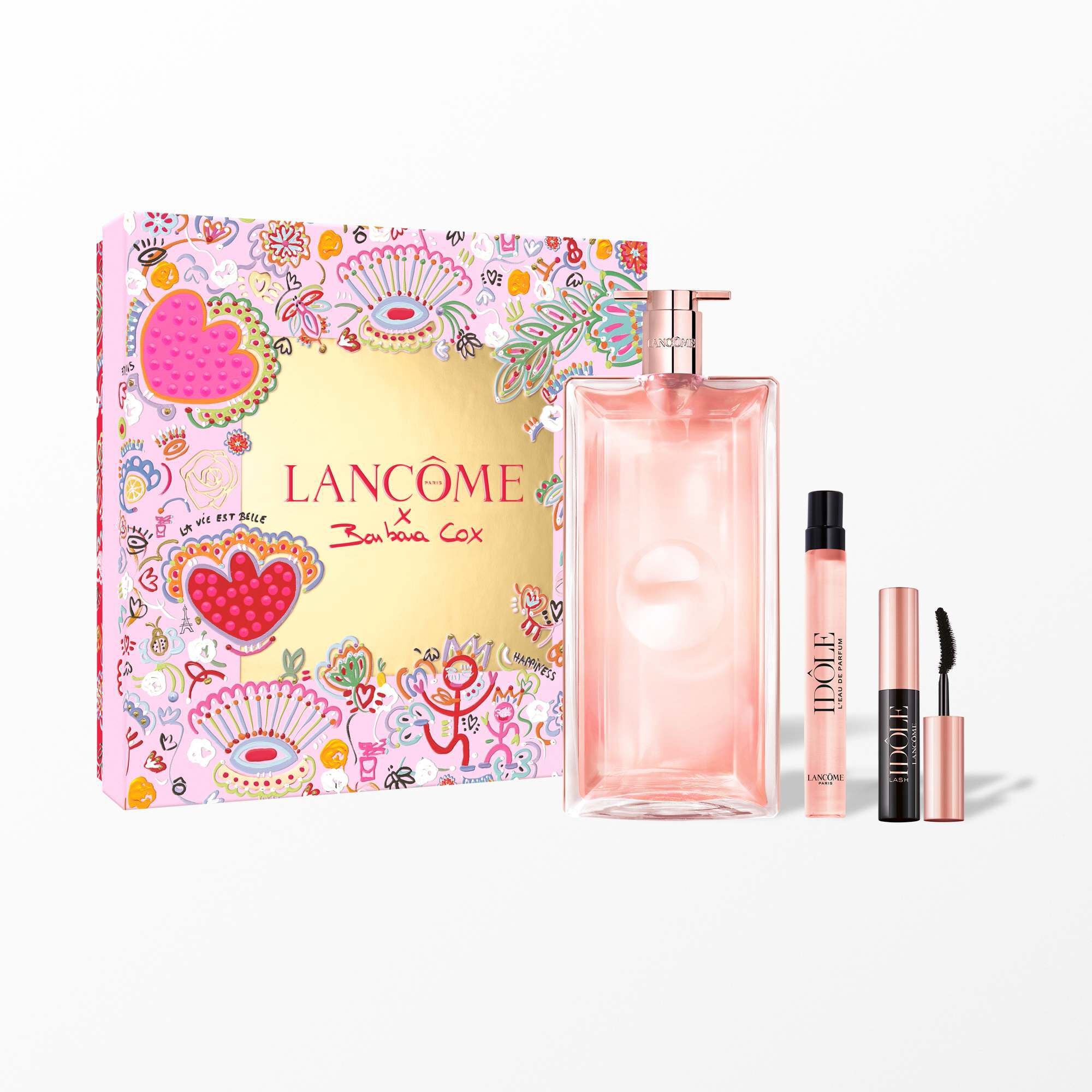 Lancome x Barbara Cox Idole Eau De Parfum 100ml + 10ml + Volumising Mascara 2.5ml Gift Set