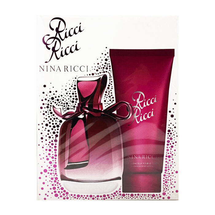 Ricci Ricci by Nina Ricci Eau De Parfum Spray 80ml + Body Lotion 100ml Gift Set