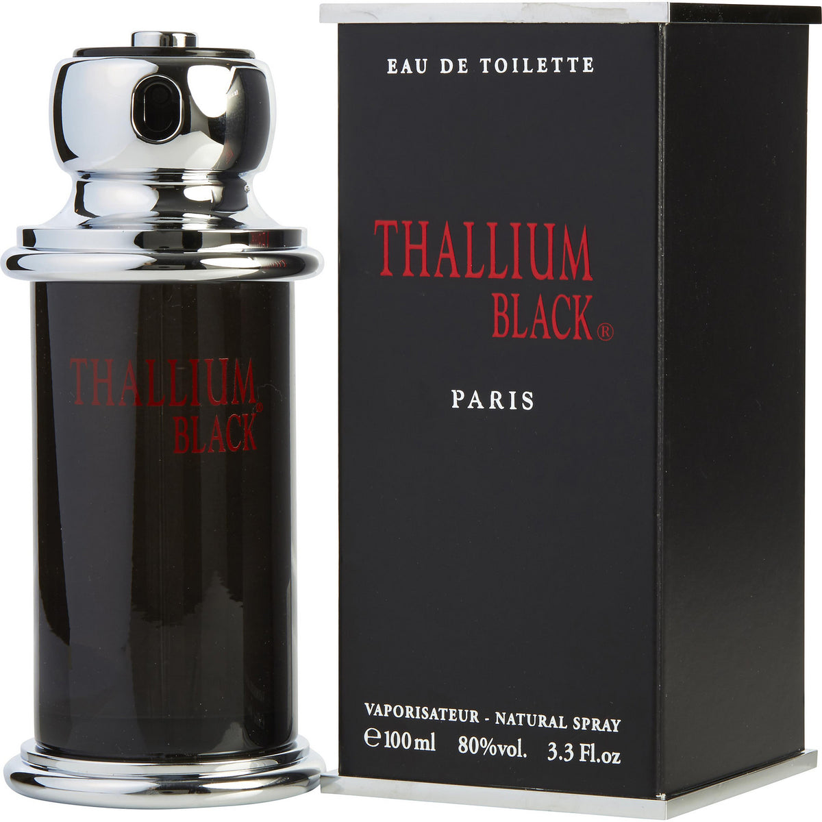 Yves De Sistelle Thallium Black Eau De Toilette Spray 100ml