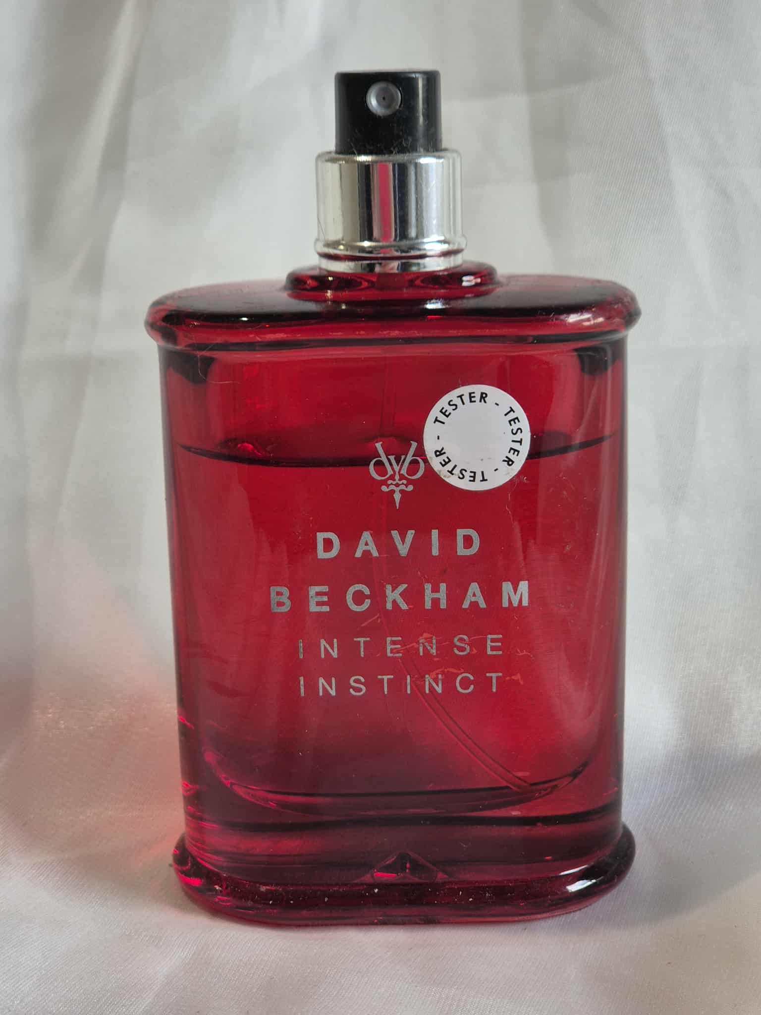 David Beckham Intense Instinct Eau De Toilette 50ml (80% Full, Unboxed, No Lid, Discontinued)