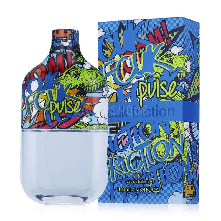 FCUK Friction Pulse Him Eau De Toilette Spray 100ml (Discontinued, Rare)