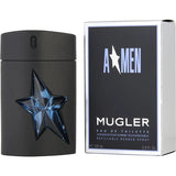 Angel by Thierry Mugler Eau De Toilette Spray Refillable (Rubber) 3.4 oz for Men