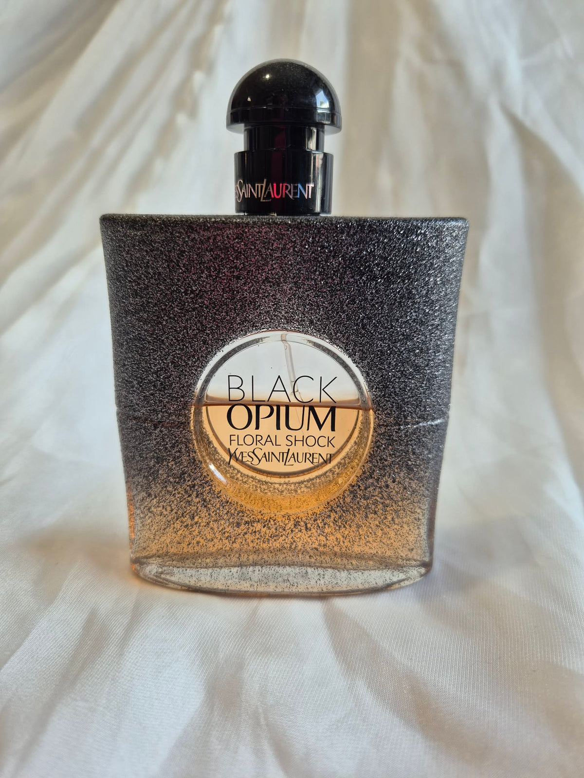 Yves Saint Laurent Black Opium Floral Shock Eau De Parfum 90ml (50% Full, Unboxed, Discontinued, Rare)