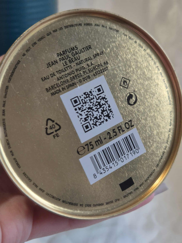 Jean Paul Gaultier Le Beau Eau De Toilette Spray 75ml