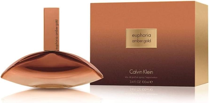 Calvin Klein Euphoria Amber Gold Eau De Parfum Spray 100ml (Discontinued, Rare)
